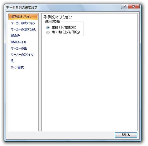 2007で株価チャート・ローソク足の幅・太さを変更する