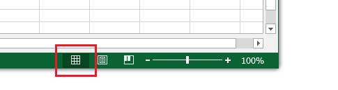 Excel 2007・2010・2013の改ページプレビュー解除方法