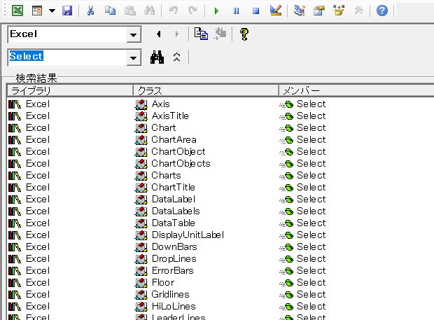 Excel VBAのSelectメソッド